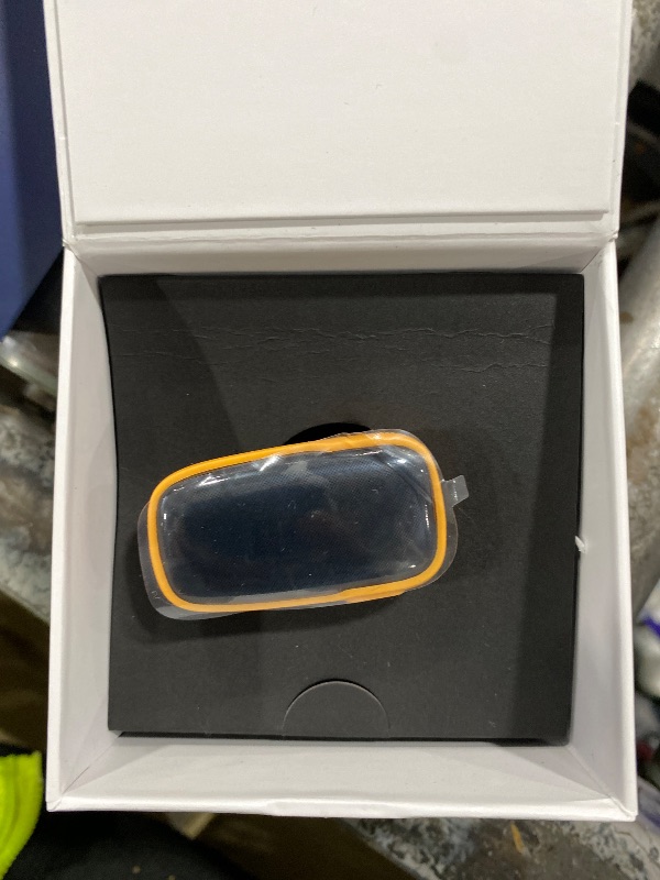 Photo 1 of Vibeat WearO2 Blood Oxygen Monitor — Bluetooth Pulse Oximeter for Continuous O2 and Heart Rate Tracking Rechargeable, Wearable Finger Oxygen Meter with Notification & Free APP