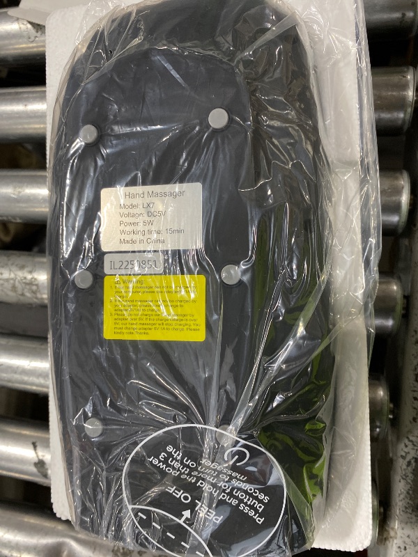 Photo 1 of Lunix LX7 Electric Hand Massager with Compression, Pressure Point Therapy for Arthritis, Pain Relief and Carpal Tunnel, Shiatsu Massage Machine with Heat, with Hand Warmer, Black