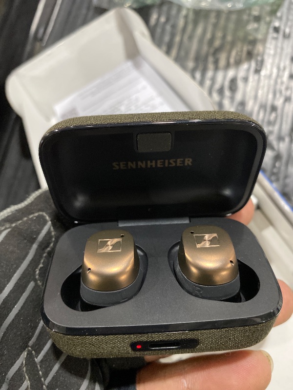 Photo 1 of Sennheiser Momentum True Wireless 4 Smart Earbuds with Bluetooth 5.4, Crystal-Clear Sound, Comfortable Design, 30-Hour Battery Life, Adaptive ANC, LE Audio and Auracast - Black Copper