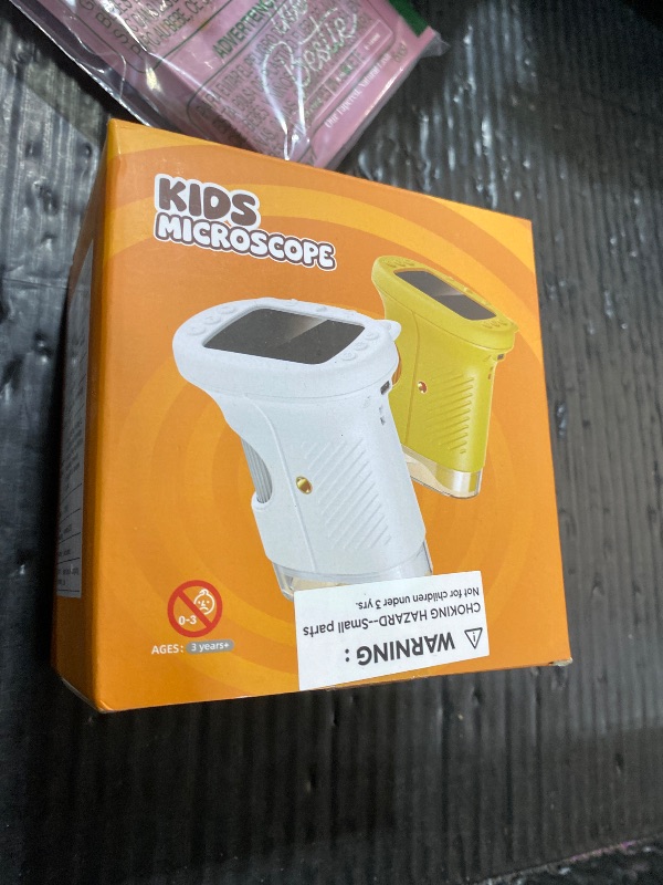 Photo 1 of 1000X Handheld Digital Microscope for Kids: 4K Mini Pocket Portable 2.4" Microscopes Toys STEM Electronic Learning Educational Science 8-12 Birthday Gift for Smart Kid 4 5 6 7 Year Old Boy Girl