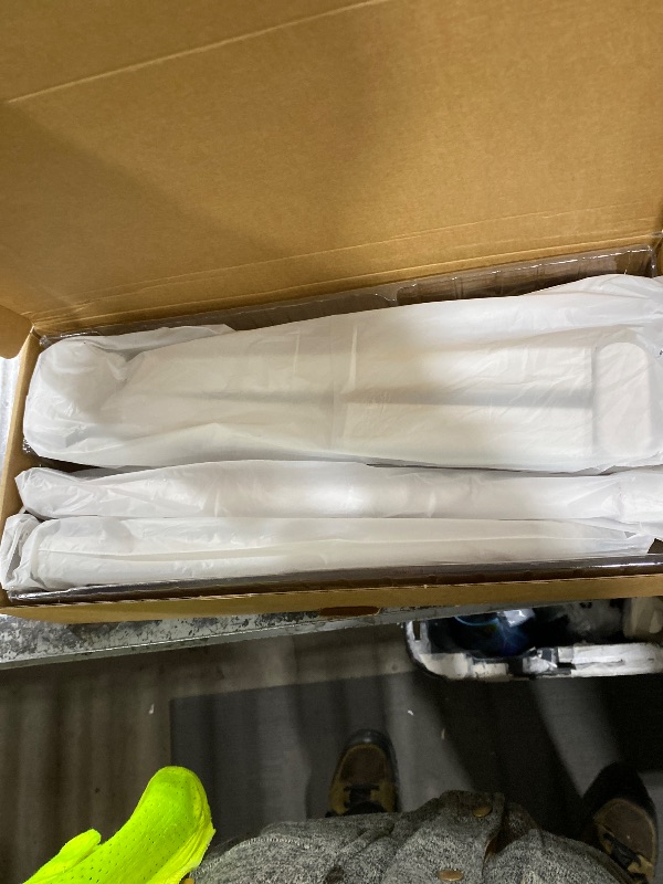 Photo 1 of ONEMIX 42" LED Desk Lamp for Home Office, Eye-Caring Desk Light with Adjustable 4-Segment Bar, 1800LM Bright, Remote, Architect Table Lamp with Base for Dual Monitors, Reading, Study, Workbench(White)