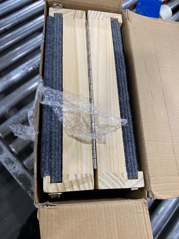 Photo 1 of UMHUWOOD Dog Ramp for Couch, Bed, and Car – Adjustable, Portable, Foldable, Non-Slip Wooden Pet Ramp for Small, Medium, and Senior Dogs and Cats – Up to 19.5" High