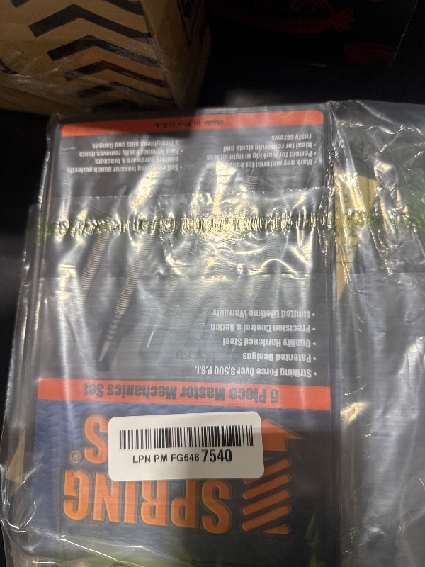 Photo 1 of Spring Tools Master Mechanics 5-Piece Metal Working Tool Set - Auto Body Repair Kit - Made in USA - Includes Ping Hammer, HSS Punch, Cold Chisel - Professional Automotive Tools