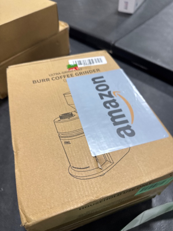 Photo 1 of SHARDOR Burr Coffee Bean Grinder Electric, Adjustable Burr Mill with 16 Precise Grind Setting for 2-14 Cup, Silver