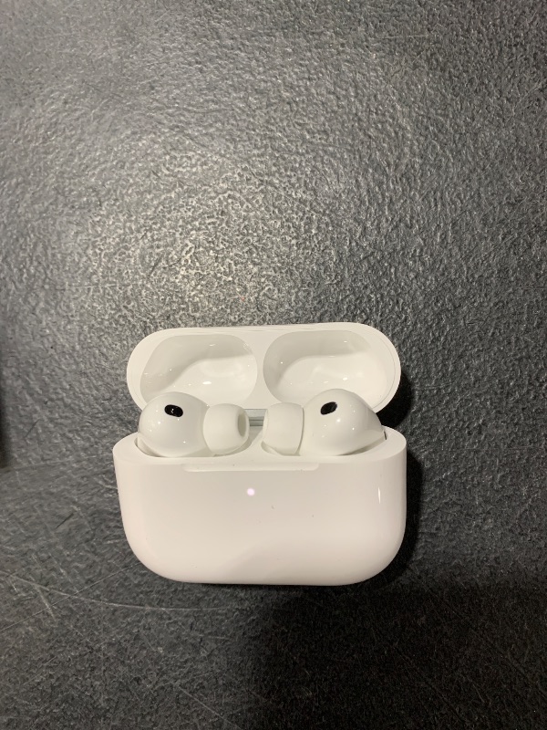 Photo 1 of Apple AirPods Pro 3 Wireless Earbuds, Active Noise Cancellation, Live Translation, Heart Rate Sensing,Hearing Aid Feature,Bluetooth Headphones,Spatial Audio, High-Fidelity Sound, USB-C Charging, White