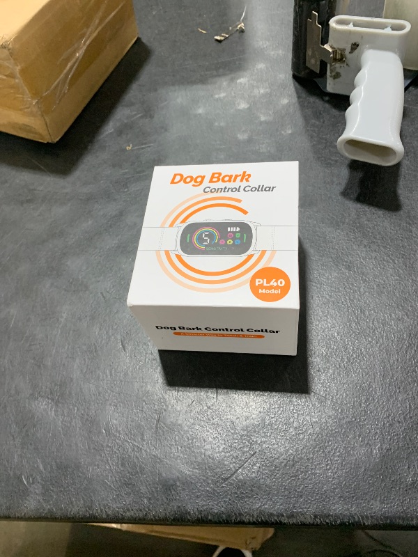 Photo 1 of Bark Collar, 2 Pack Dog Bark Collar for Large Medium Small Dogs, Rechargeable Anti Barking Device for Dogs, Smart Training Collar with Beep Vibration 5 Sensitivity, Dog Bark Deterrent Devices