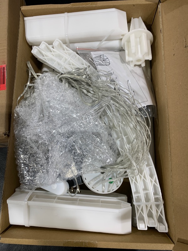 Photo 1 of 7.5FT Smart Cone Christmas Tree, Multicolor Prelit Outdoor Christmas Tree Lights with Star, Music Sync, App & Remote Control, LED Light Show Tree for Indoor Outdoor Decorations