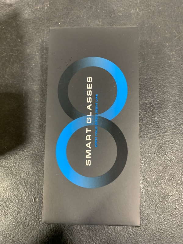 Photo 1 of NILUTO Upgraded AI Smart Glasses with Camera 8MP HD1080P Video Glasses with Camera and Audio -Video Recording Glasses with Audio, Video Glasses, Real-Time Translation (Carbon Black)