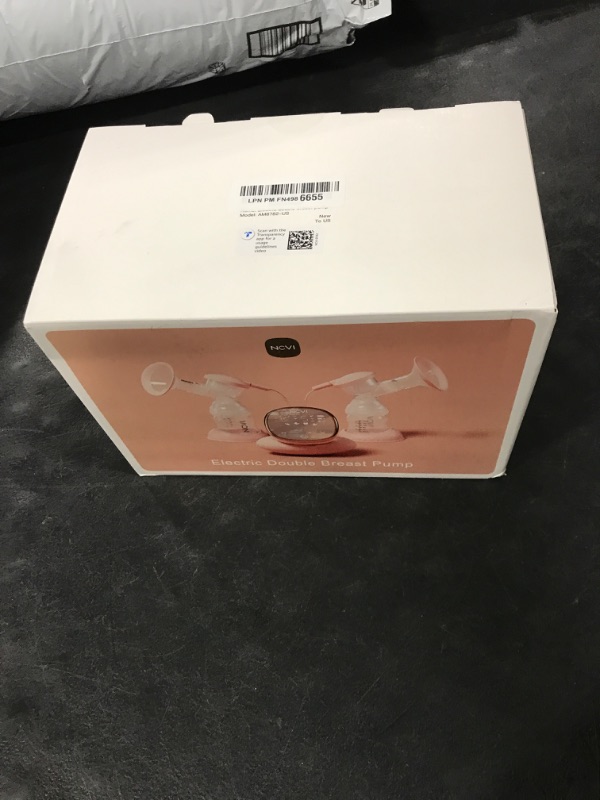 Photo 1 of NCVI Electric Breast Pump 8782, Portable Hospital-Grade Double Pump with 4 Modes & 9 Levels, Anti-Backflow, Rechargeable Quiet Breastfeeding Pump for Efficient Comfortable Use at Home, Work or Travel