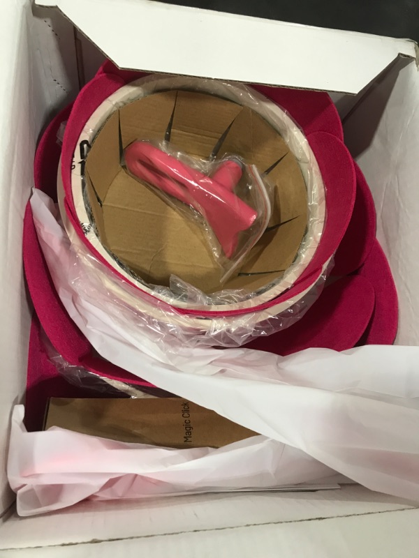 Photo 1 of CAROTE 18Pcs Ceramic Cookware Set with Detachable Handle, Pots and Pans Set Non Stick, Non Toxic Kitchen Cooking Sets with Stand-Up Lid, PFAS and PFOA Free, Oven Safe, Induction Ready, Pink