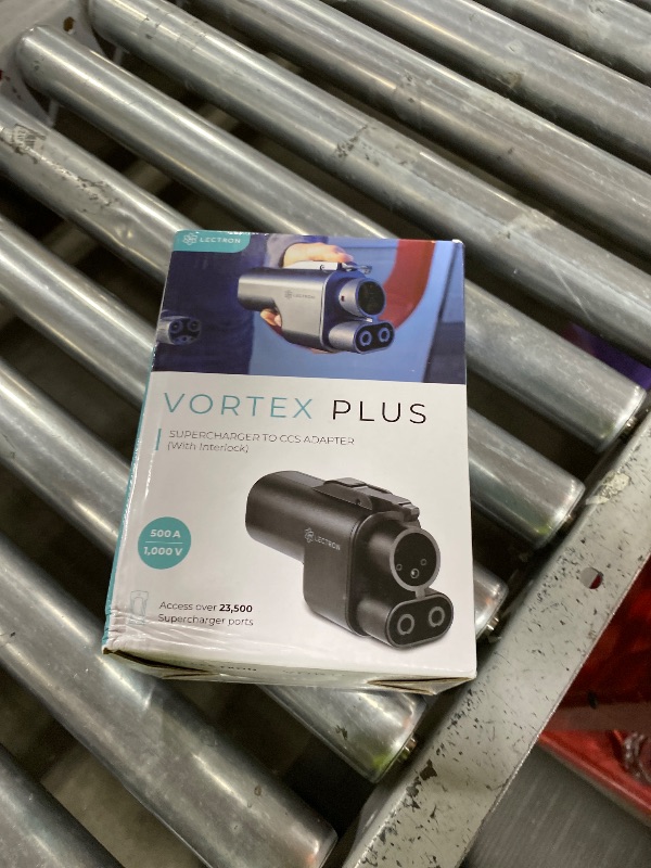 Photo 1 of Lectron NACS to CCS Electric Vehicle Adapter with Interlock - (500A/1,000V) - Compatible with Tesla Superchargers - CCS1 EV Fast Charging with Vortex Plus [Check Automaker for Compatibility] - UL 2252