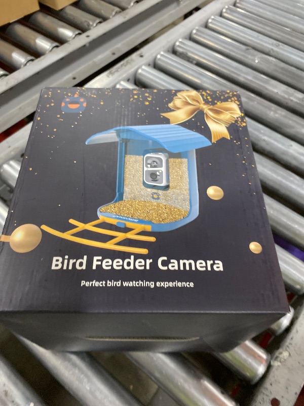 Photo 1 of birdsnap® PAV-Bird Feeder with Camera,2K HD with 64GB Card, AI Identify Smart Bird House Cam Solar Panel,Live Stream,Motion Detection,Auto Record Video for Backyard Outdoors,Ideal Gift for Bird Lover