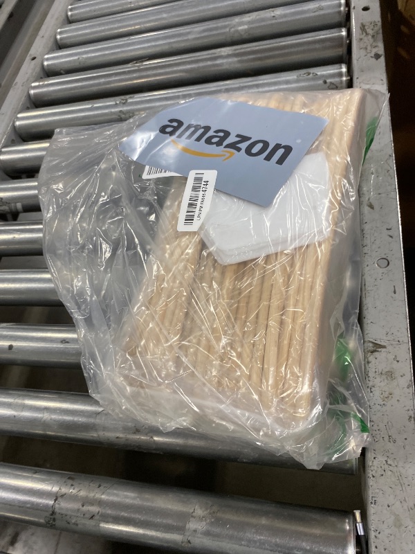 Photo 1 of 4 Pieces 13.8 Inch Banneton Bread Proofing Basket Oval Long Bread Proofing Basket Banneton Basket Dough Proofing Basket with Liners and Scatters for Home Sourdough Bread Baking