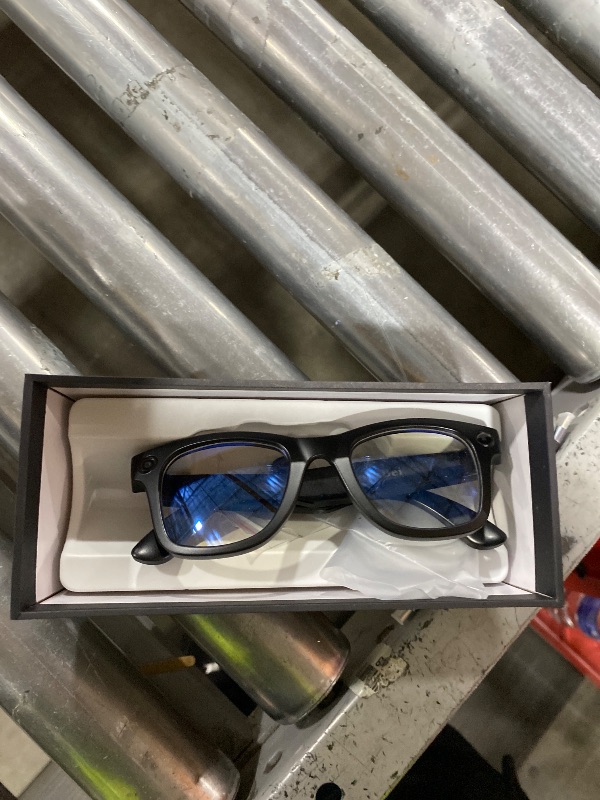 Photo 1 of AI Smart Glasses with Camera and Bluetooth,8MP 2K HD Camera Glasses,AI Voice Control,AI Photo Recognition and Translation,Smart Anti-Blue Light Glasses,IP67 Waterproof for Driving,Outdoor,+2 Lenses.