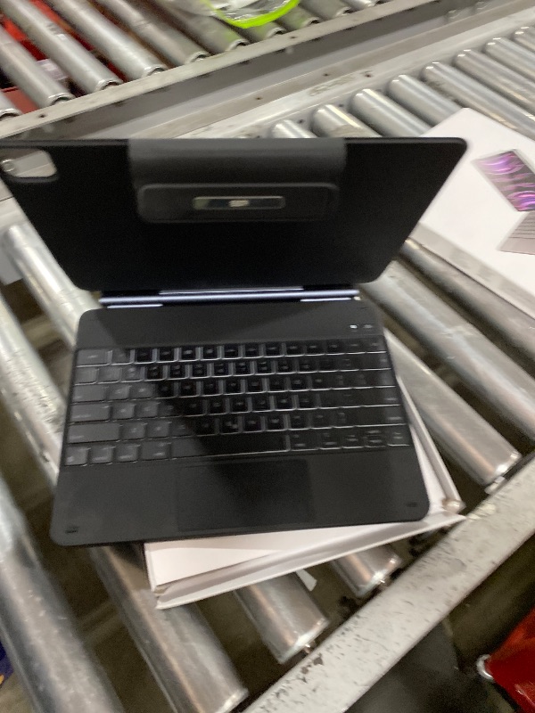 Photo 1 of ESR iPad Air 13 Inch Case Keyboard (M3/M2, 2025/2024) & iPad Pro 12.9 inch (6th/5th/5th/3rd) Magic Keyboard, Easy-Set Floating Cantilever Stand, Precision Multi-Touch Trackpad, Rebound Series, Black