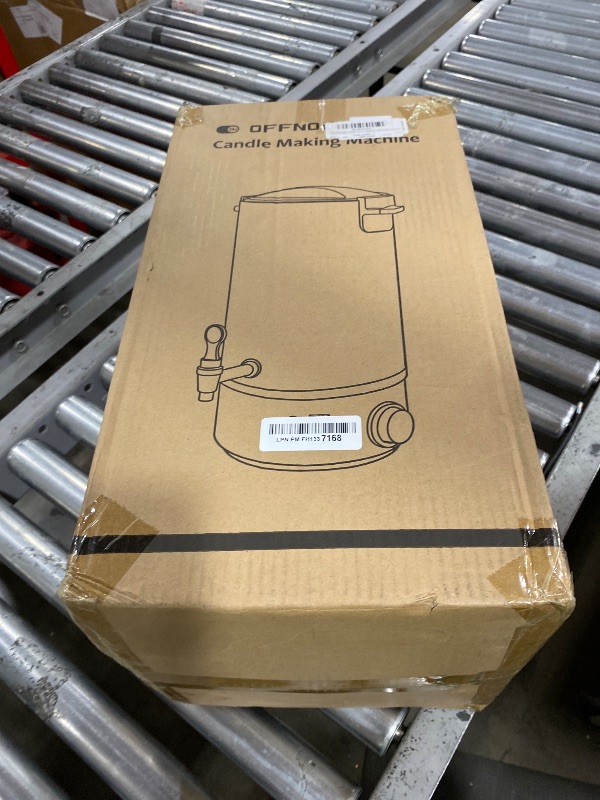 Photo 1 of OFFNOVA Wax Melter for Candle Making, 10L Large Electric Wax Melting Pot with Heating Core Spout & Digital Display, Ideal for Candle Soap Bulk Production Business or Home