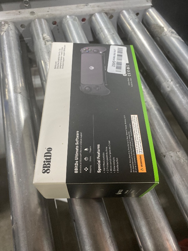 Photo 1 of 8Bitdo Ultimate Mobile Gaming Controller for iPhone, Apple, Android & Xbox Cloud Gaming, Bluetooth Gamepad with Hall Effect Joysticks, 2 Pro Back Buttons, Officially Licensed (Black)