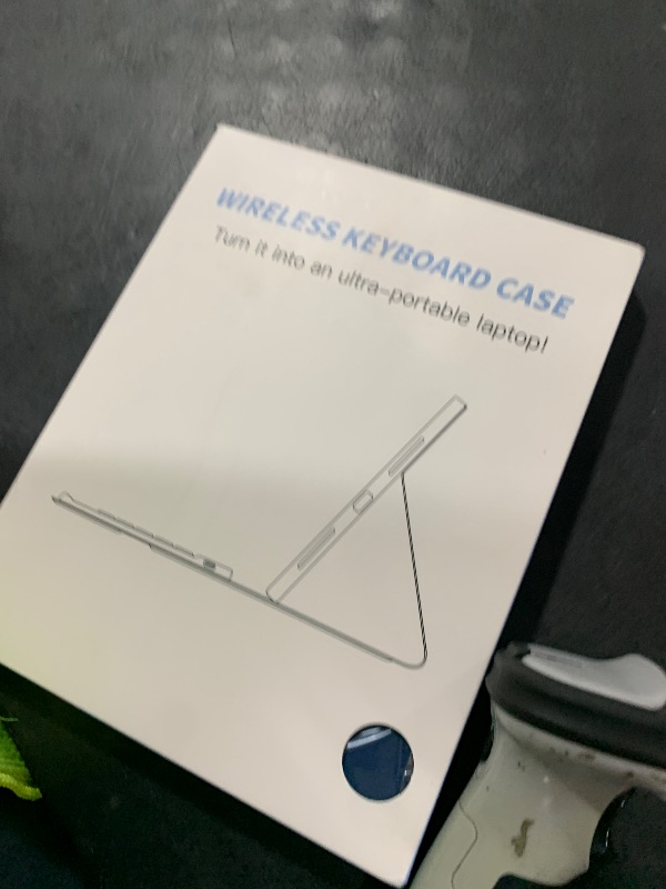 Photo 1 of Harvopu Compatible for iPad 11th 10th Generation Case with Keyboard, Folio Cover with Pencil Holder, Multi-Touch Trackpad, 7 Color Backlit, Detachable Keyboard for iPad (A16) 11th/10th Gen (Navy Blue)