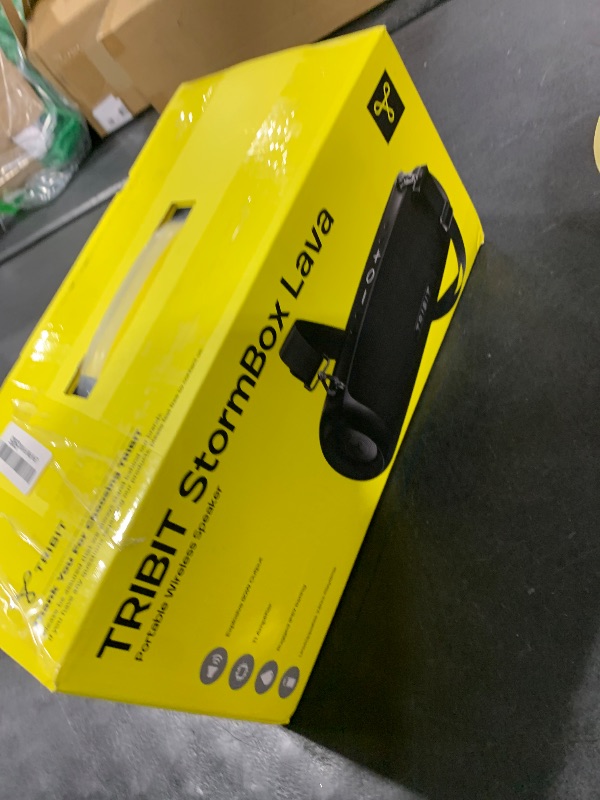 Photo 1 of Tribit StormBox Lava Portable Bluetooth Speaker, 80W Loud Wireless Speaker, 24H Playtime, IP67 Waterproof, Bluetooth 5.4, Custom EQ, XBass, Built-in Mic, TWS Pairing for Camping/Beach/Party/Outdoor