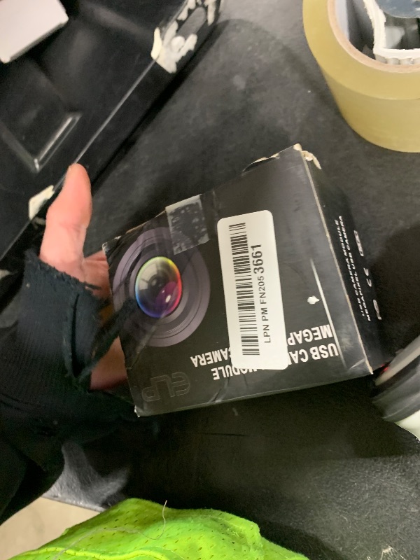 Photo 1 of ELP 2.1mm Wide Angle Low Light USB Camera for Computer Home Industrial Video System 1.3megapixel 960P 0.01lux Mini PC Camera with Metal Case UVC USB2.0 Webcamera USB,with 3m/9.9ft Cable for Laptop