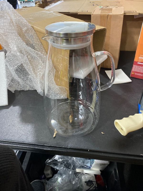 Photo 1 of 1 Gallon glass pitcher