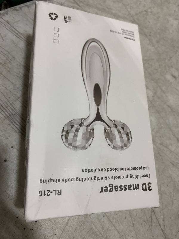 Photo 1 of **INCOMPLETE** Lanfixilly Stainless Steel Face Roller, Facial Tool for Face Sculpting, Metal Skin Care, Massager for Women