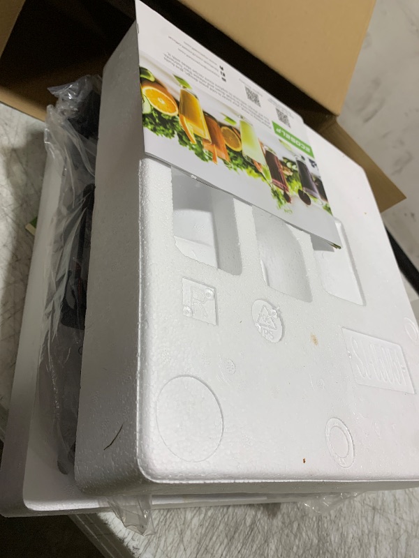 Photo 1 of ECOSELF Black Juicer Machines with Wide Mouth, High Juice Yield