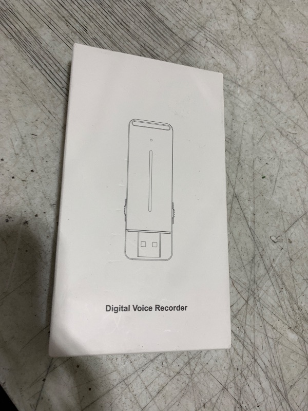 Photo 1 of Voice Memo Device, USB Digital Audio Note Taker with Playback, One-Click Operation, 25-Day Standby, WAV HD Sound, Portable for Meetings, Lectures, Interviews