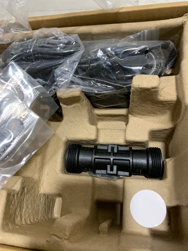 Photo 1 of Moen Flo Smart Water Monitor and Automatic Shutoff Sensor, Wi-Fi Water Leak Detector for 3/4-Inch Diameter Pipe, 900-001