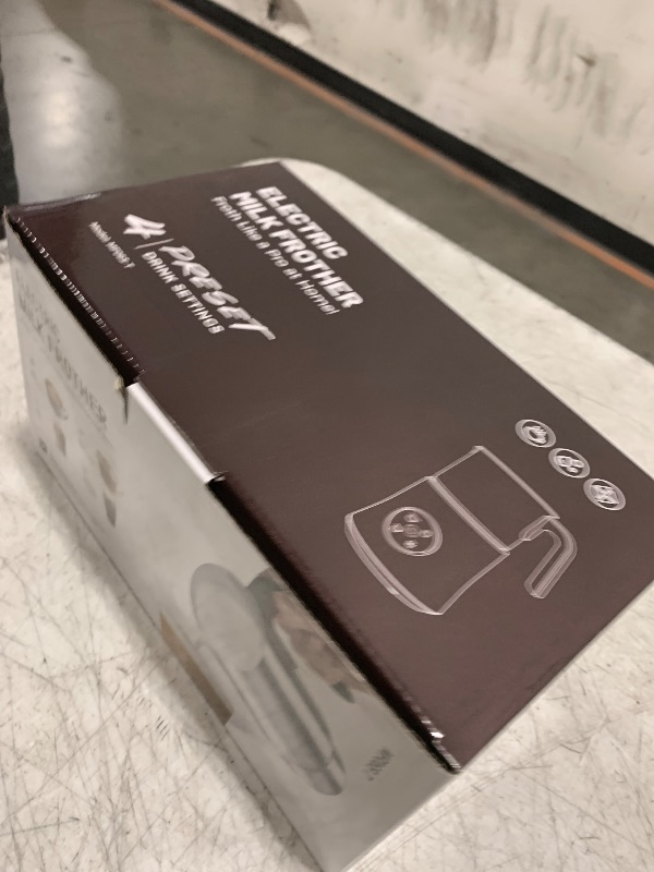 Photo 1 of Milk Frother and Steamer, Large Capacity Detachable Electric Milk Frother, Automatic Warm and Cold Foam Maker, Hot Chocolate Maker, BPA Free