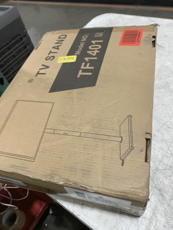 Photo 1 of TVON Universal Floor TV Stand with Mount for Most 32-60 Inch TVs up to 88lbs, Height Adjustable TV Floor Stand with Wood Base for Space Saving, Tall Floor TV Stand for Bedroom, Corner & Living Room