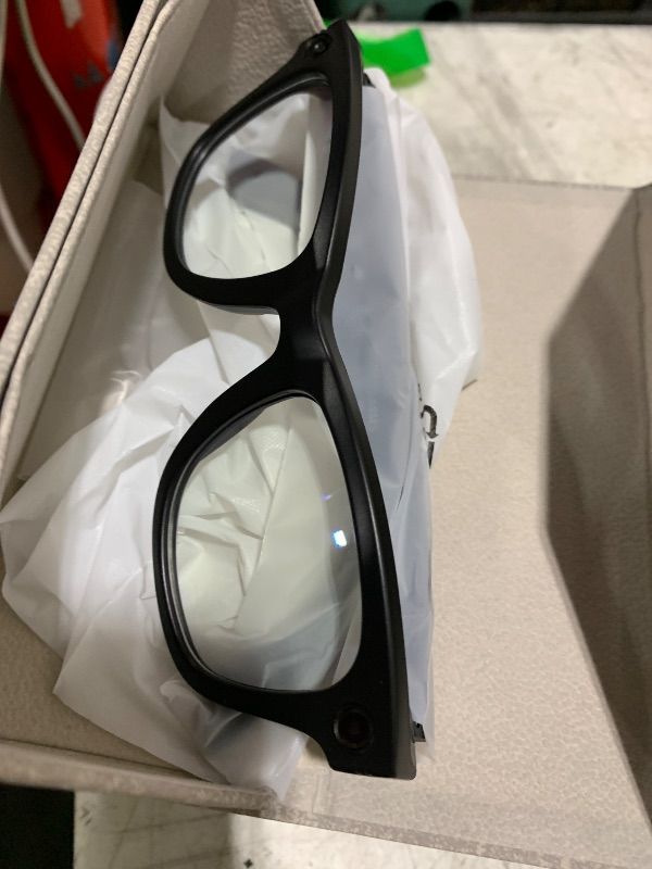 Photo 1 of AI Smart Glasses with Camera and Bluetooth,8MP 2K HD Camera Glasses,AI Voice Control,AI Photo Recognition and Translation,Smart Anti-Blue Light Glasses,IP67 Waterproof for Driving,Outdoor,+2 Lenses.