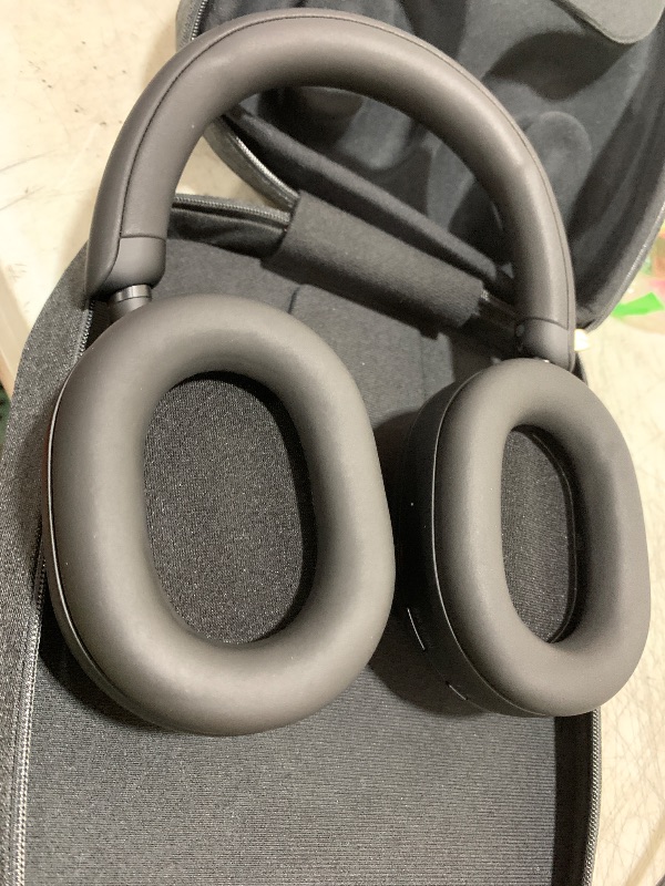 Photo 1 of Sony Premium Noise Canceling Headphones, Auto NC Optimizer, 30-Hour Battery, Alexa Voice Control, Black