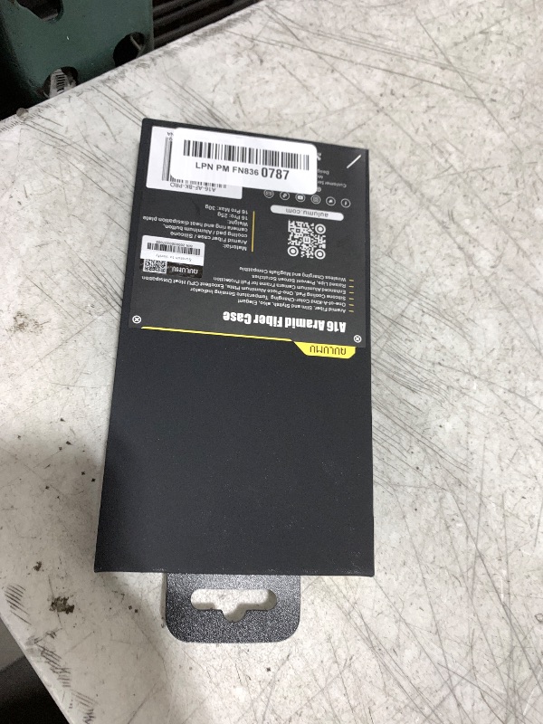 Photo 1 of Aulumu A16 Aramid Fiber iPhone 16 Pro Case | 1500D Ultra Slim Woven | Real Cooling | Compatible with MagSafe