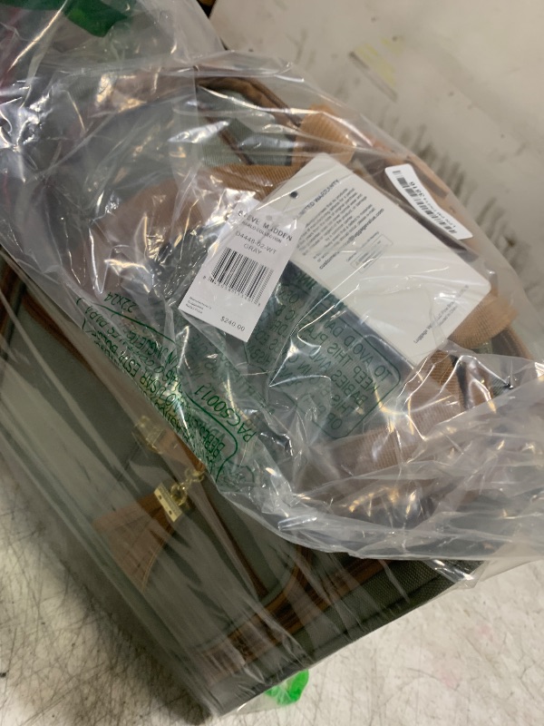 Photo 1 of Steve Madden Designer 15 Inch Carry on Suitcase- Small Weekender Overnight Business Travel Luggage- Lightweight 2- Rolling Spinner Wheels Under Seat Bag for Women (Harlo Gray)