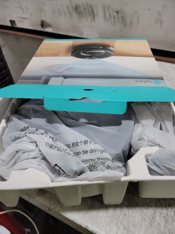 Photo 1 of Lefant LiDAR Robot Vacuum and Mop, 450ml Visible Dustbin, Upgraded 190° PSD Obstacle Avoidance, Customized Cleaning, Multi-Floor Mapping, 150 Mins Runtime, 2.4G/5G WiFi, Pet Hair & Carpets, M330 Pro