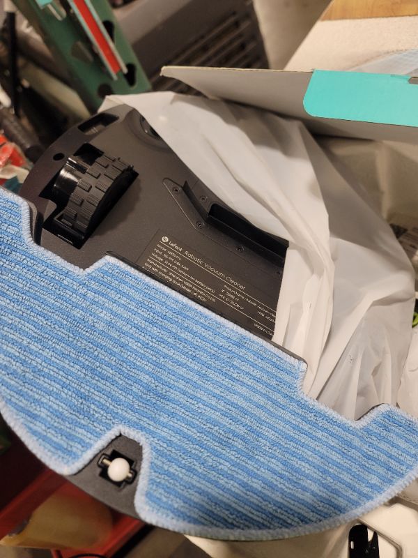 Photo 1 of Lefant LiDAR Robot Vacuum and Mop, 450ml Visible Dustbin, Upgraded 190° PSD Obstacle Avoidance, Customized Cleaning, Multi-Floor Mapping, 150 Mins Runtime, 2.4G/5G WiFi, Pet Hair & Carpets, M330 Pro