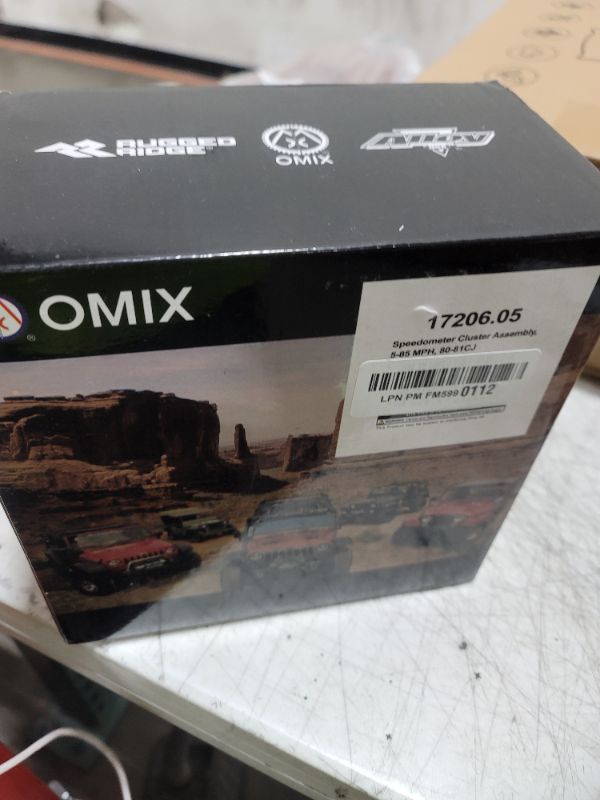Photo 1 of Omix-Ada | 17206.05 | Speedometer Cluster, 5-85 MPH | OE Reference: 5761110 | Fits 1980-1986 Jeep CJ5 / CJ7 / CJ8