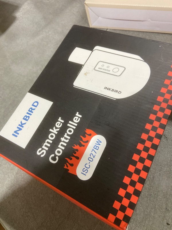 Photo 1 of Wi-Fi & Bluetooth BBQ Smoker Temperature Controller with Automatic Smoker Fan, INKBIRD ISC-027BW Grill Thermometer with 4 Probes for Big Green Egg, Kamado Joe, Primo, Vision Grill, Akorn Kamado, Weber