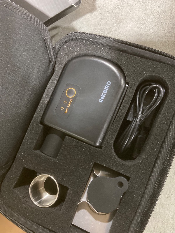 Photo 1 of Wi-Fi & Bluetooth BBQ Smoker Temperature Controller with Automatic Smoker Fan, INKBIRD ISC-027BW Grill Thermometer with 4 Probes for Big Green Egg, Kamado Joe, Primo, Vision Grill, Akorn Kamado, Weber