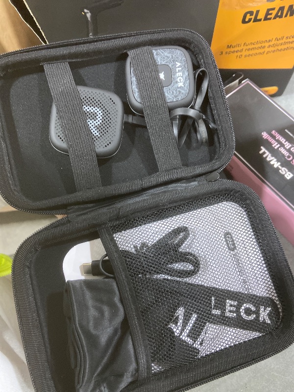 Photo 1 of ALECK Snow Series Pro Universal Wireless Bluetooth Helmet Speakers Headphones for Ski and Snowboard Audio-Ready Helmets, Glove Friendly Controls, Microphone Headset for Hands-Free Calls