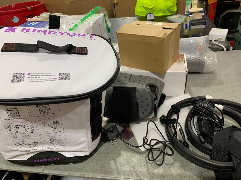 Photo 1 of Cold Therapy Machine for Shoulder with Programmable Timer, Portable Ice Machine for Shoulder After Surgery, Lightweight Replacement Recovery System, Cryotherapy Pain Relief w/Compression Pad