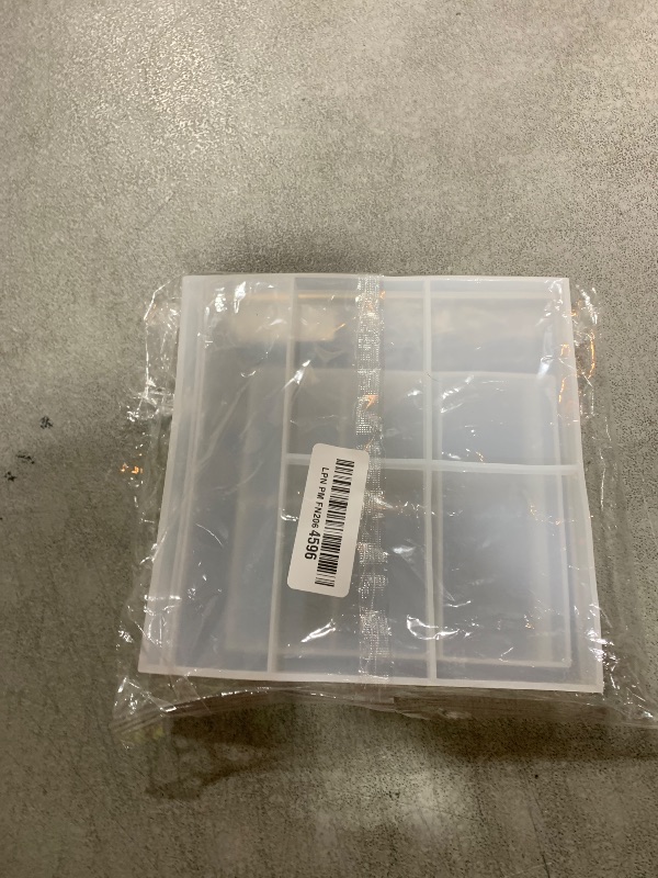 Photo 1 of BIGEBO 2 Pcs Resin Photo Frame Molds, Large Rectangular Epoxy Resin Photo Frame Mold Kit with Display Holder DIY Silicone Casting Mold for Personalized Picture Display Valentine Mother Wedding Gift