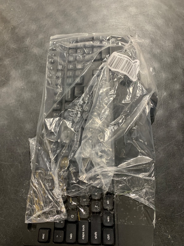 Photo 1 of EDJO Wireless Keyboard and Mouse Combo, Full-Size Ergonomic Wireless Computer Keyboard with Wrist Rest, Phone Holder, Sleep Mode, Comfortable Natural Typing Set for Windows, Laptop, Mac, PC