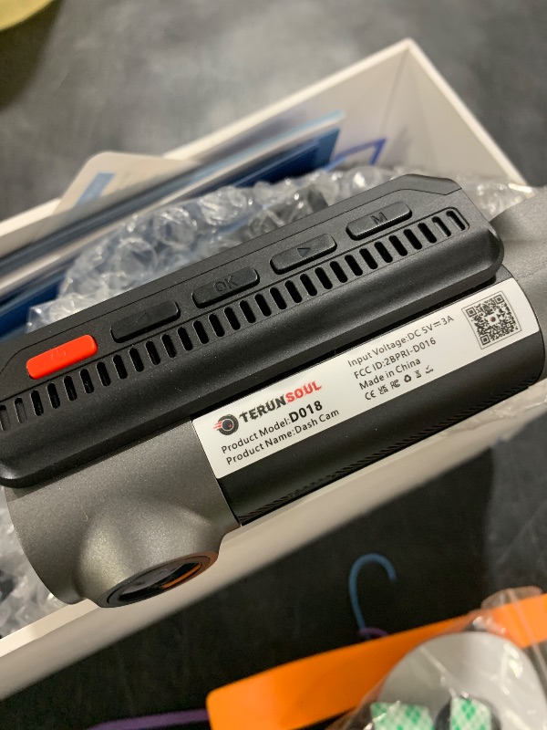 Photo 1 of 4K+4K+1080P 3 Channel Dash Cam Front and Rear with Cabin, Free 128GB Card Included, 5.8GHz WiFi6 - up to 20MB/s, IR Night Vision, Built-in GPS, G-Sensor, 24H Parking Mode, Support 512GB Max