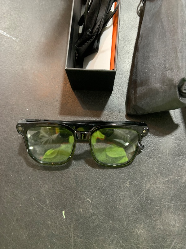 Photo 1 of MNVOEQ AI Smart Glasses with Camera 4K, Video Recording.Bluetooth for Men & Women -Hands-Free Recording Glasses with Audio, Al-Powered Wearable Tech