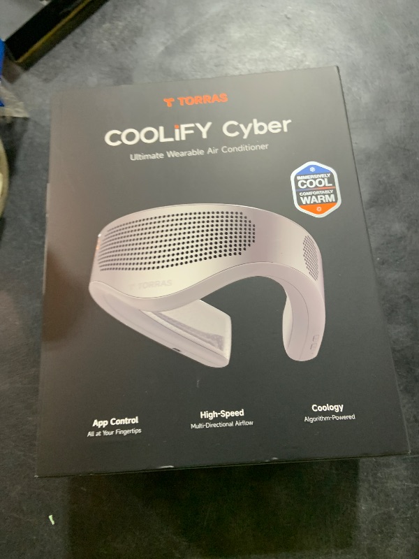 Photo 1 of TORRAS COOLiFY Cyber?2026 Flagship AI Neck Air Conditioner, Ultimate Immersive Cooling Portable Neck Fan?No.1 Coolest & Max Cooling Area?Neck Cooler Neck Fans that Blow Cold Air Rechargeable for Gifts