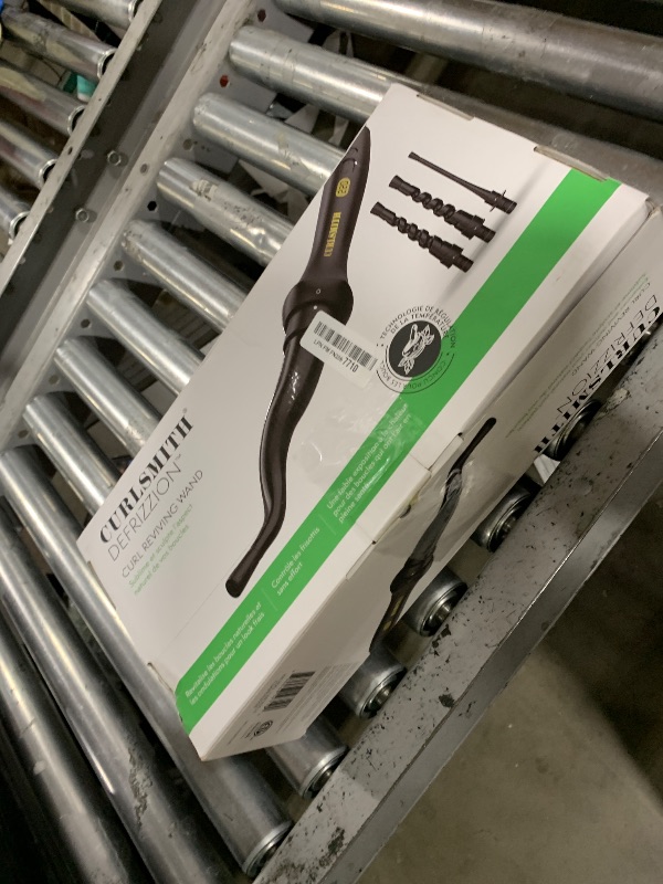 Photo 1 of Curlsmith Defrizzion Curl Reviving Wand - Revives & Defines Curls, Dry Styling with Minimal Heat & 4 Different Attachments - For All Curls, Coils & Waves
