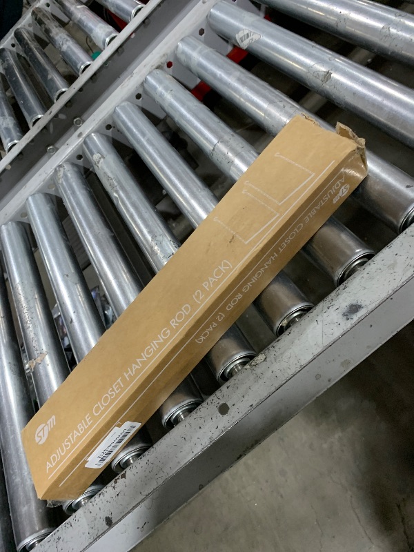 Photo 1 of STORAGE MANIAC Adjustable Closet Rod Hanging Clothes Heavy Duty Closet Extender Hanging Rod Space-Saving Clothes Hanging Bar Double Closet Hanging Rod Hanging Closet Organizer Closet Bar,2 Pack Black