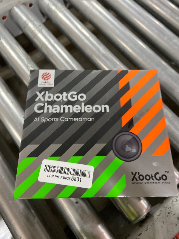 Photo 1 of XbotGo Chameleon AI Auto Sports Action Camera - 4K 60FPS Soccer Camera and Basketball Tracking Camera for Team Sports, Live Streaming, No Subscription, Works with iOS & Android (Lemon Green)
